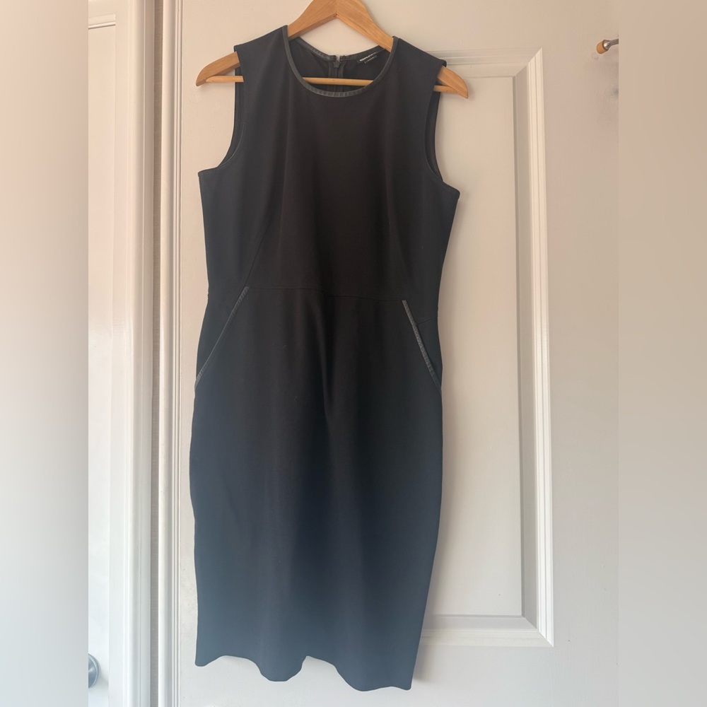 DKNY Black Pencil Dress